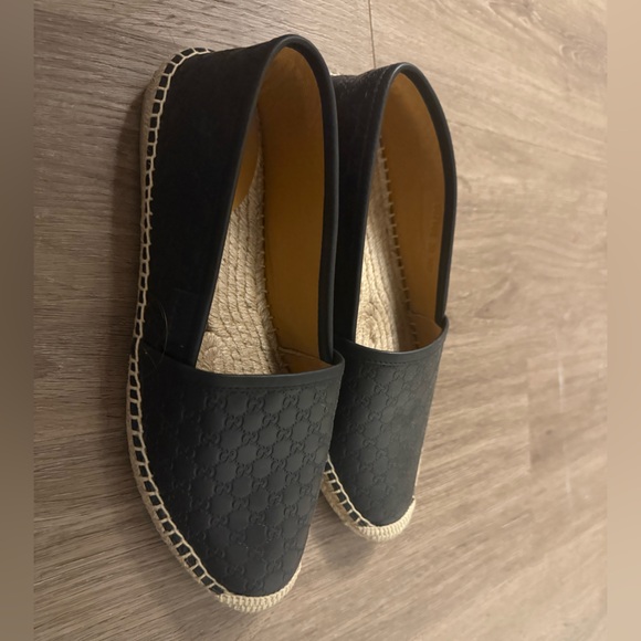Black Gucci never worn! Espadrille Flats